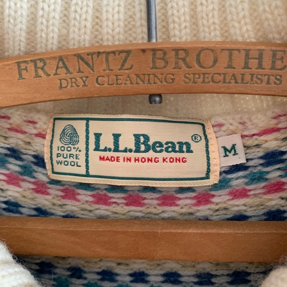 L.L. Bean Multicolor Crewneck Sweater - Picture 4 of 7